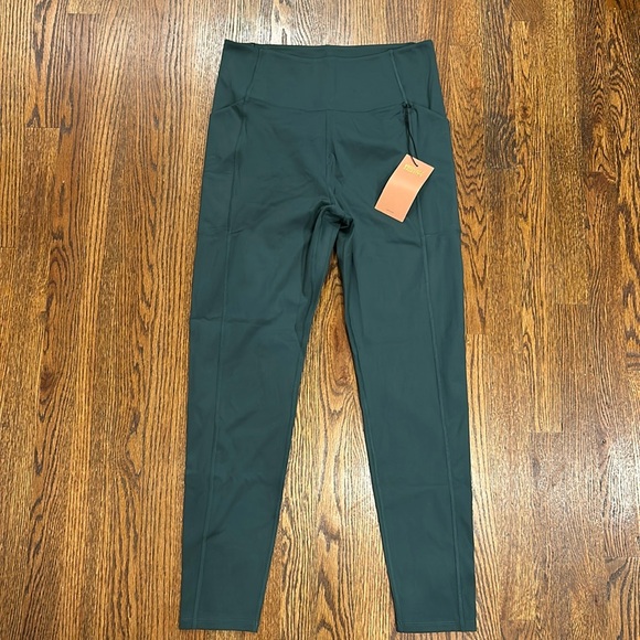GIRLFRIEND COLLECTIVE Compression Athletic Leggings Moss Green Sz XXL NWT - Picture 1 of 10